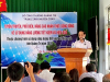 Ông Dương Văn Minh - Phó Giám đốc Trung tâm Khuyến công phát biểu tại Chương trình