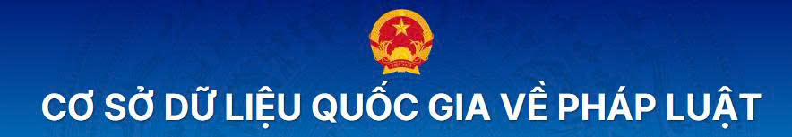 CƠ SỞ DỮ LIỆU QUỐC GIA VỀ PHÁP LUẬT