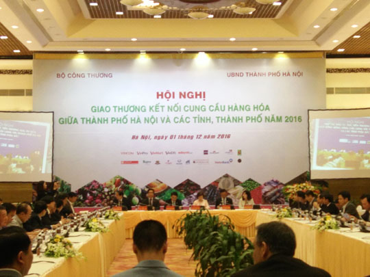 Toàn cảnh Hội nghị kết nối cung cầu tại Hà Nội