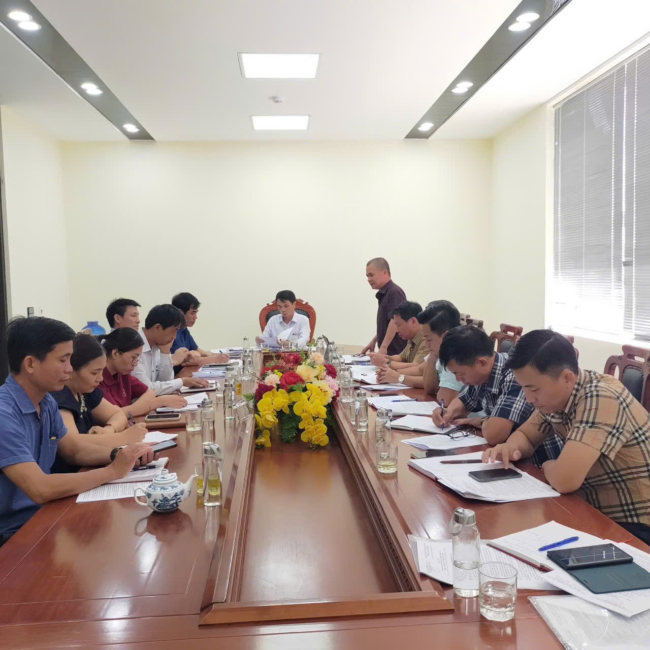Toàn cảnh buổi làm việc
