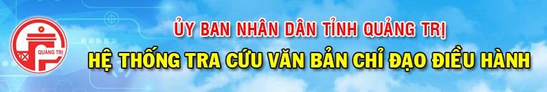 HỆ THỐNG VĂN BẢN TỈNH QUẢNG TRỊ