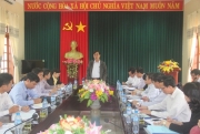 Quang Tri province to inspect the implementation of investment projects in building factory premium glass packaging